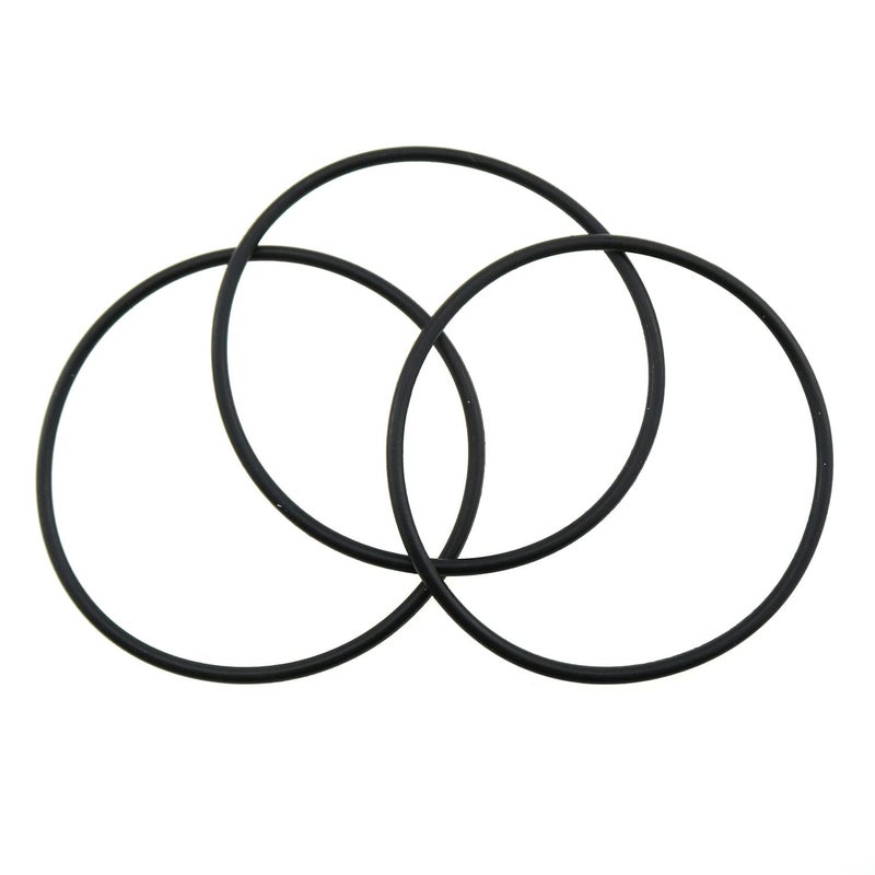 MEETOOT 3pcs O-Ring for Reverse Osmosis 10" Water Filter Housings Black Rubber O-Ring - Image 1